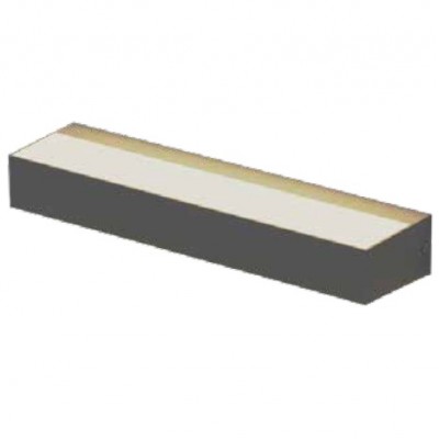 Απλίκα Τοίχου LED 16W 230V 900lm CCT Polycarbonate Ανθρακί IP65 Gio